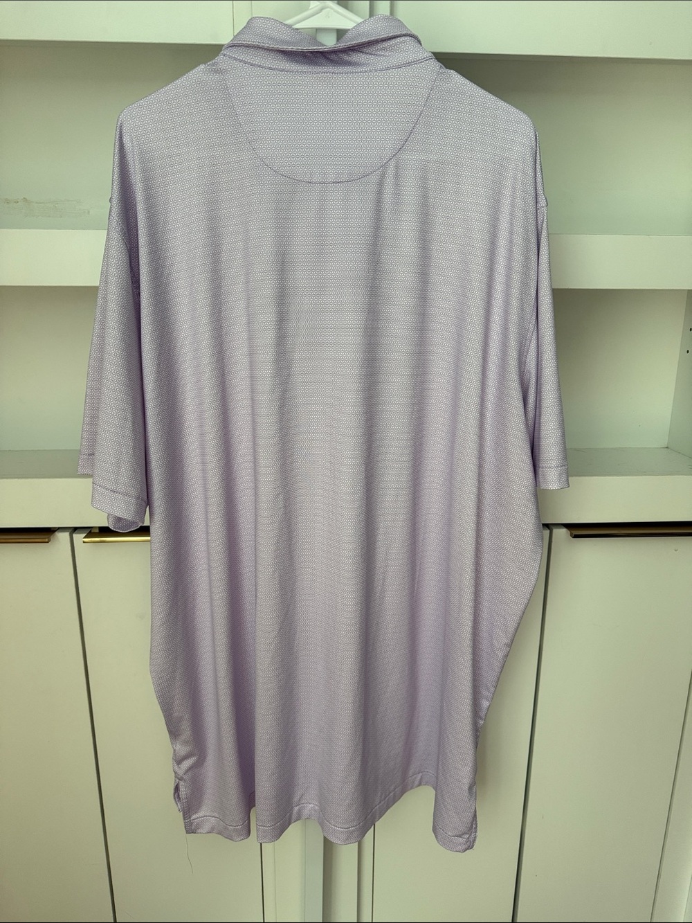 Mens Peter Millar Rizzo Performance Jersey Summer Comfort Polo XXL Moon Flower - Picture 4 of 7